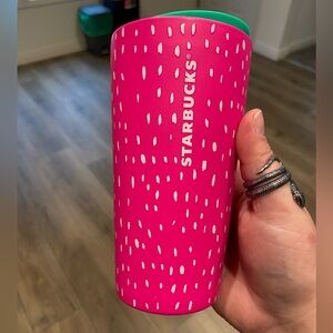 Watermelon Starbucks tumbler